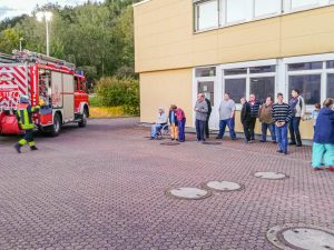 Brandschutzübung im Wohnhaus Püttlingen