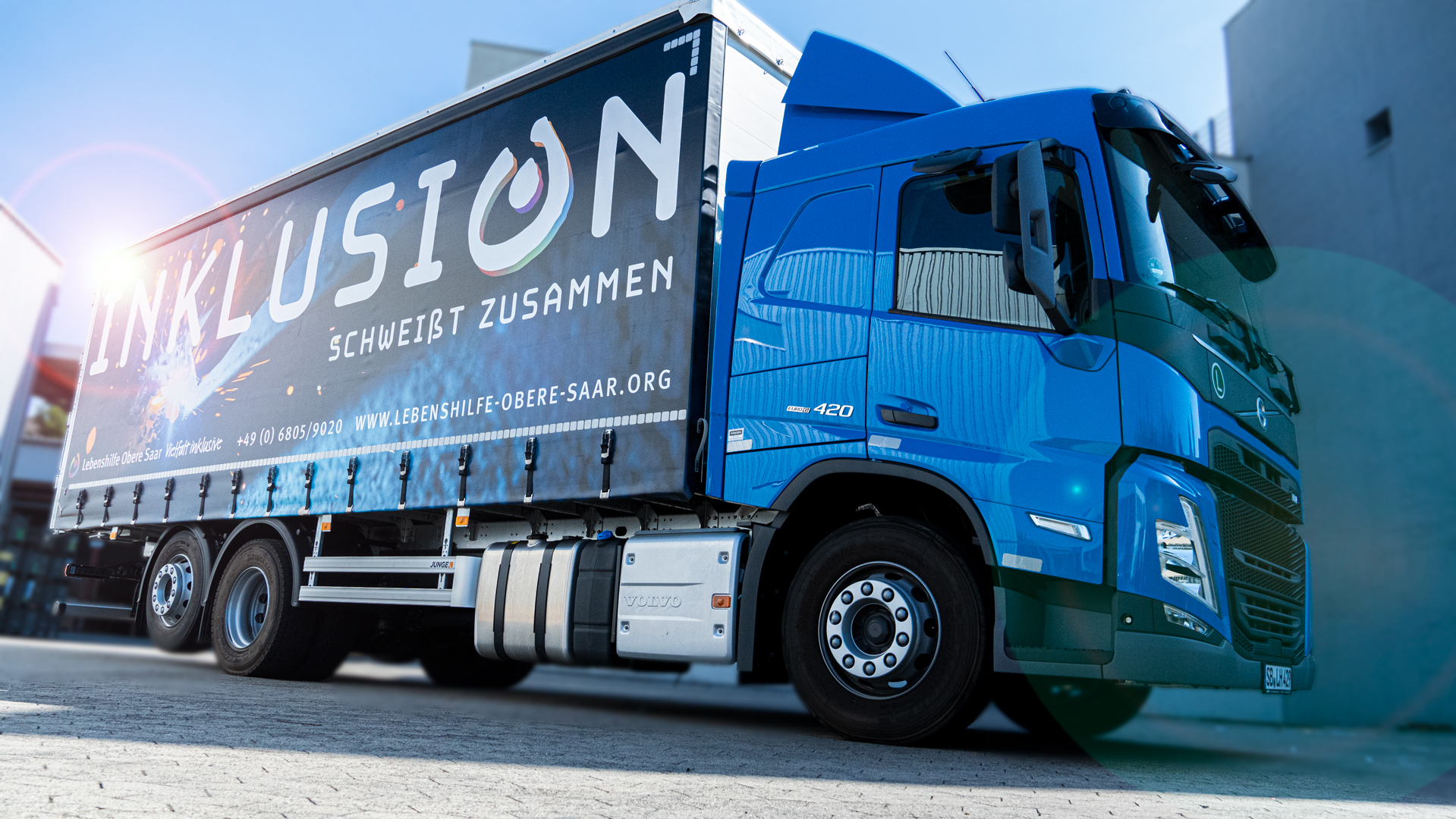 LKW der Lebenshilfe Obere Saar