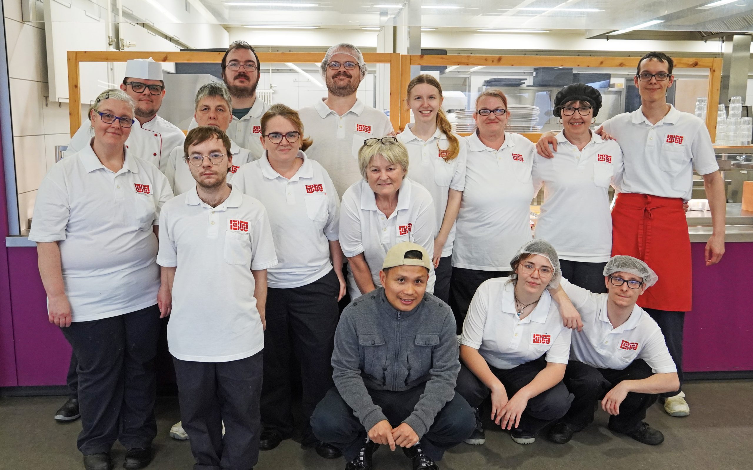 Küchenteam Kantine Werk 1