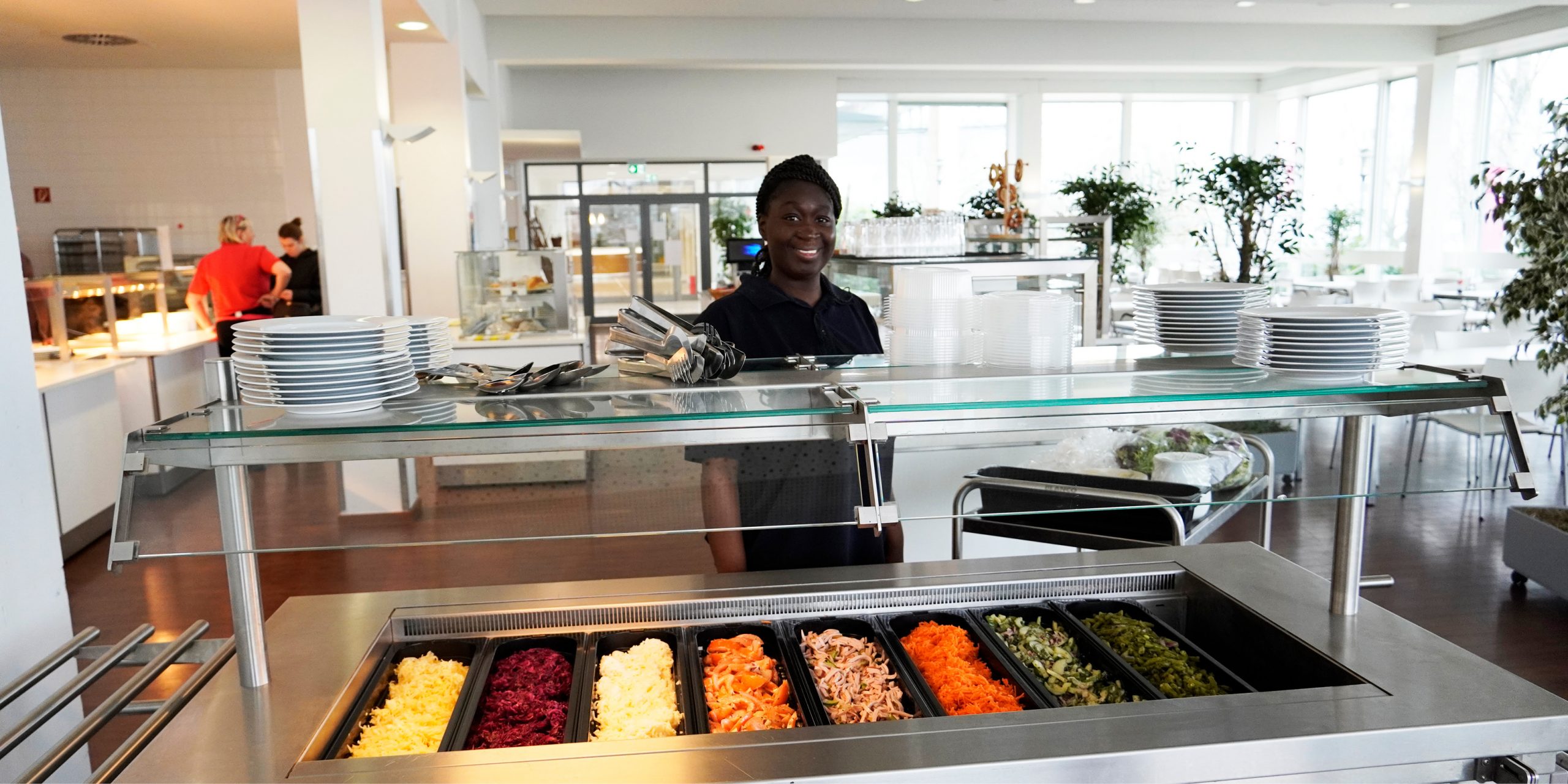 Mitarbeiterin Hofkantine Eschberg